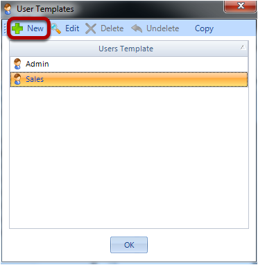 Create or edit a user template