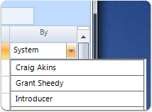 Both must be ticked to allow the history user to be changed directly from within the history list