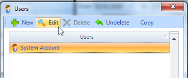 Edit a User