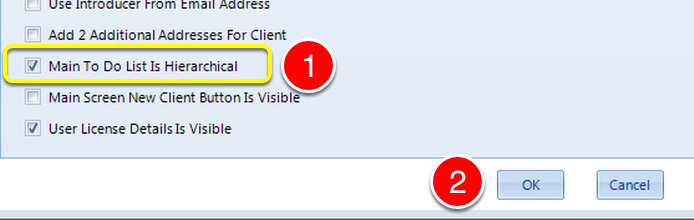 Turn the feature on or off