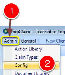 Open the Config Menu
