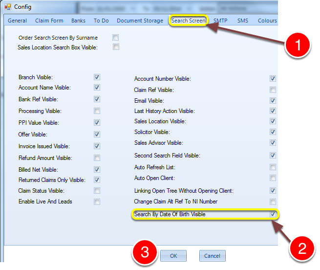 Change the setting