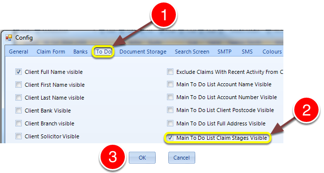 Change the settings