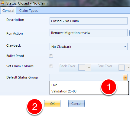Choose as which Status Group this Status should display in the main To Do list.