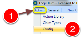 Open the Config window