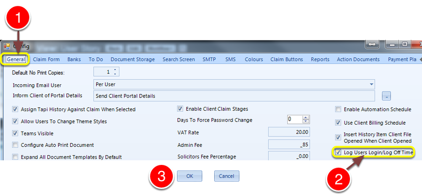 Change the setting