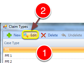 Edit the required Claim Type