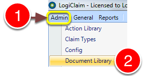Open the Document Library