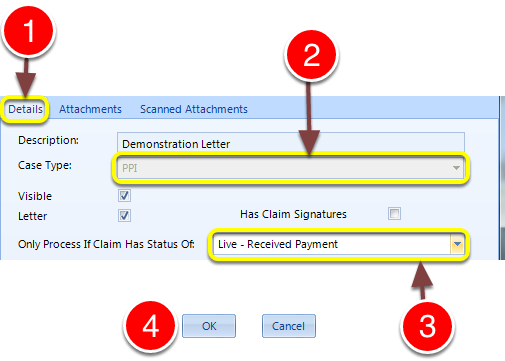 Change the setting
