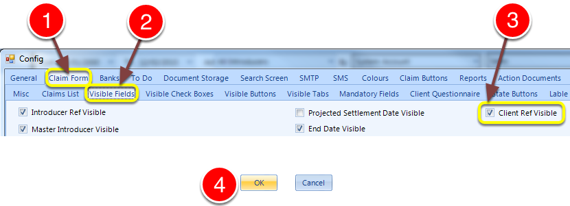 Change the setting