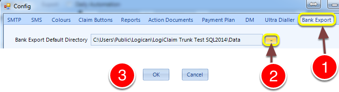 Set the PDF folder's location