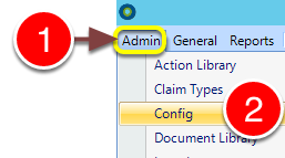 Open the Config window