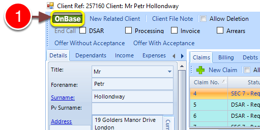 Open a Client