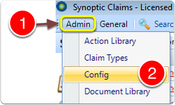 Open the Config Window