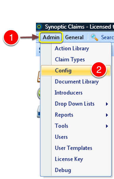Open Config Screen