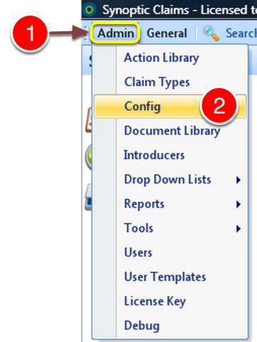 Open Config Window