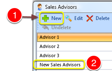 Add an Advisor