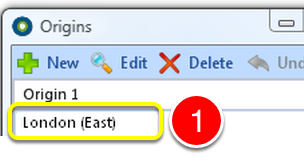 Type Origin Name