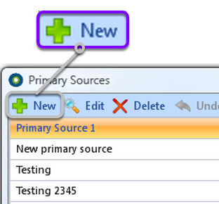 Add a Primary Source