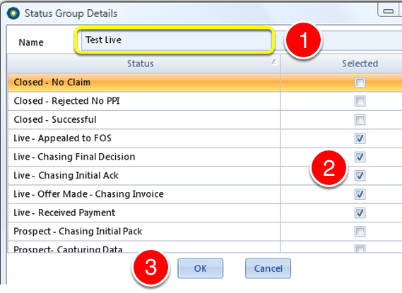 Change details