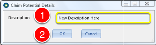 Type description
