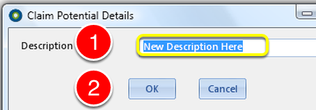 Change the description