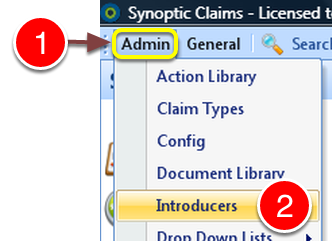 Open the Introducer window