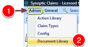 Open the Document Library