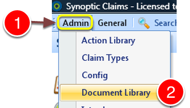 Open the Document Library