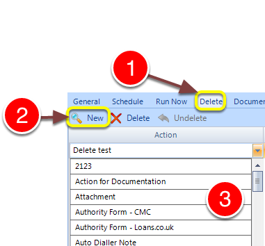 Add a Delete Action