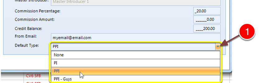 Choose a Default Claim Type