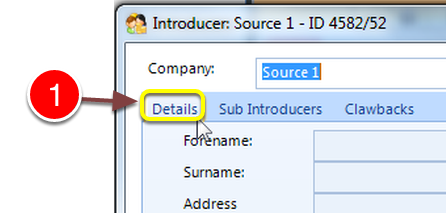 Open the Details window