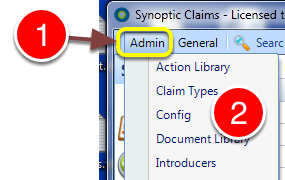 Open the Config window