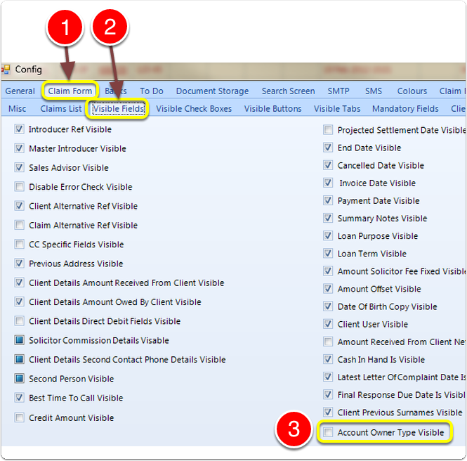 Make the Account Owner Type Visible