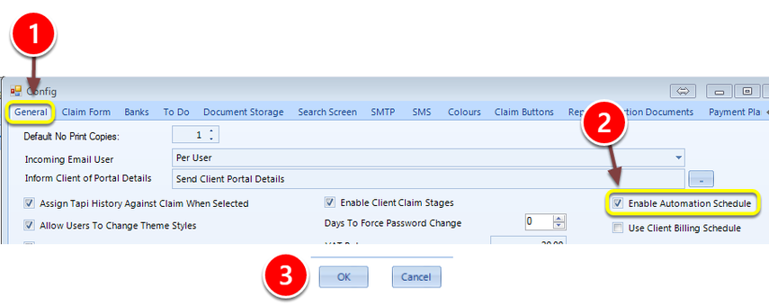 Change the Setting