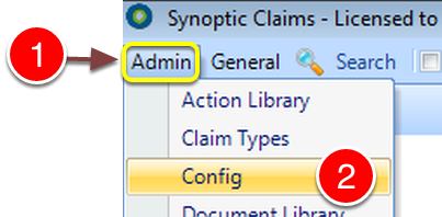 Open the Config