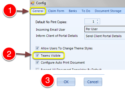 Change the setting
