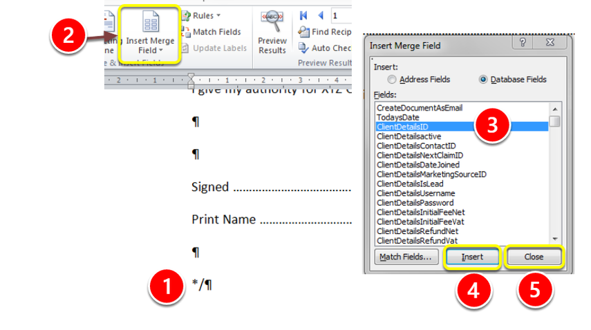 Construct the Barcode - We have found the best results if the barcode is no less than 12 point in size