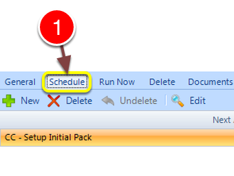 Schedule Items