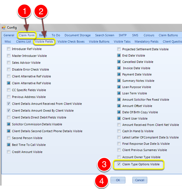 Change the setting