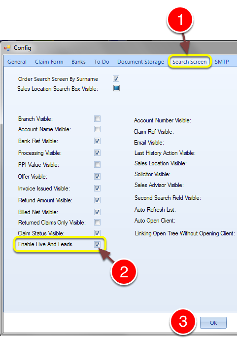 Change the Setting