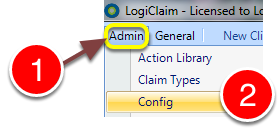 Open the Config window