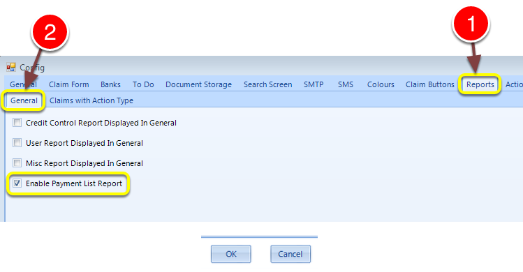 Change the setting