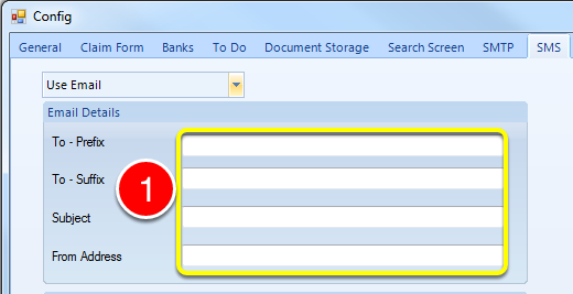 Fill in your account details.