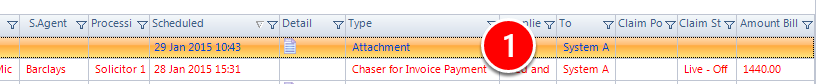 Select the required Scan