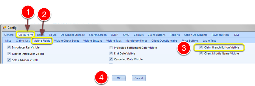 Change the setting