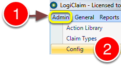 Open the Config window