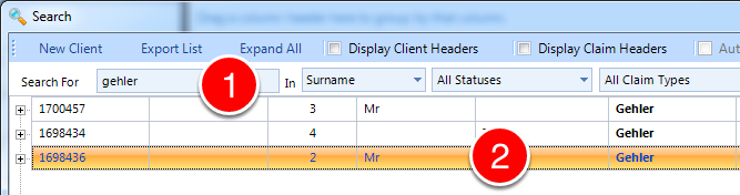 Open a Client