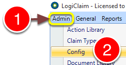 Open the Config window