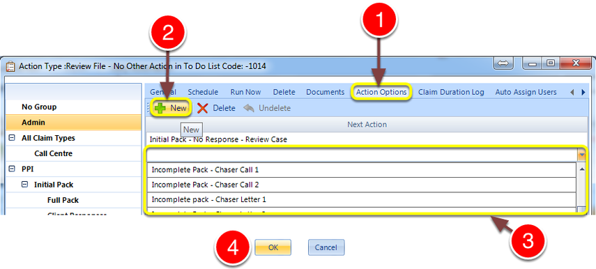 Add follow up Actions